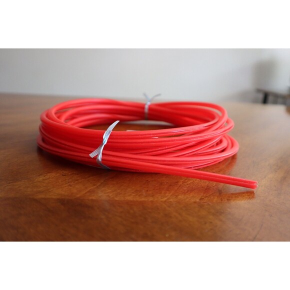 Knex Rippin' Rocket Coaster Replacement Part: Red Track Tube 25 Feet Single Piec - Picture 3 of 7